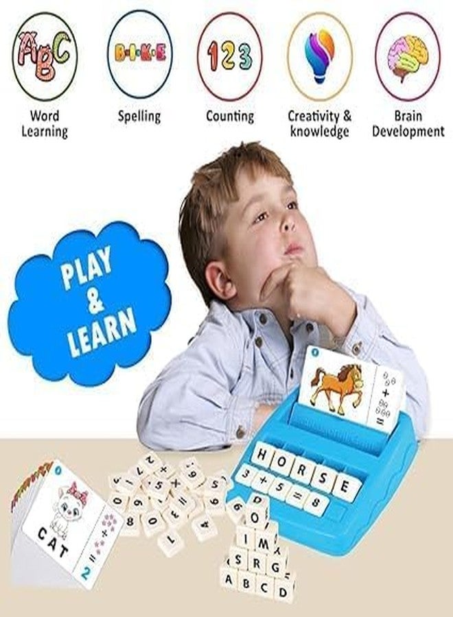 FairyFrolic لعبة Fairyfrolic Word Builder - لعبة مطابقة حروف 2 في 1 للأطفال | لعبة تعليمية ممتعة لتهجئة الكلمات والمفردات | تعليم الأبجدية على طريقة مونتيسوري للأولاد والبنات في مرحلة ما قبل المدرسة ورياض الأطفال | للأعمار من 3 سنوات فما فوق - Image 4